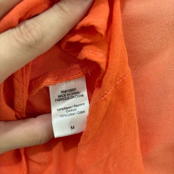 Young Fabulous & Broke | Pink ombre poet top oversized eyelet - Picture 8 of 8